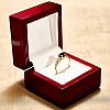 Inel de logodna din Aur 18k sau Platina cu Diamant Negru si Diamante Incolore - model i71843