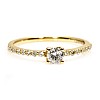 Inel de logodna din Aur 18k sau Platina cu Diamant Central Certificat GIA 0.30ct sau 0.40ct si Diamante secundare - model i1221908