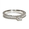 Inel de logodna din Aur 18k sau Platina cu Diamant Central Certificat GIA 0.30ct sau 0.40ct si Diamante secundare - model i122868