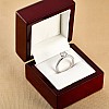 Inel de logodna din Aur 18k sau Platina cu Diamant Central Certificat GIA 0.30ct sau 0.40ct si Diamante secundare - model i504