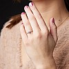 Inel de logodna din Aur 18k sau Platina cu Diamant Central Certificat GIA 0.30ct sau 0.40ct si Diamante secundare - model i504