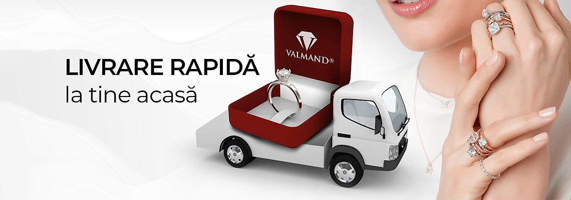 Din Bucuresti, la malul mării. Bijuteriile Valmand ajung rapid la tine oriunde te-ai afla.