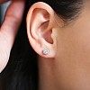 Cercei Stud Anturaj din Aur cu Diamante - model c3130