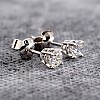 Cercei stud din Aur cu Diamante Incolore Certificate GIA 1.00ct sau 1.40ct - model c577