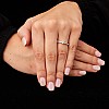 Inel de logodna din Aur 18k sau Platina cu Diamante 0.20ct - 0.25ct - model i504