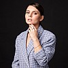 Inel Cadou din Aur sau Platina cu Ametist si Diamante - model i030