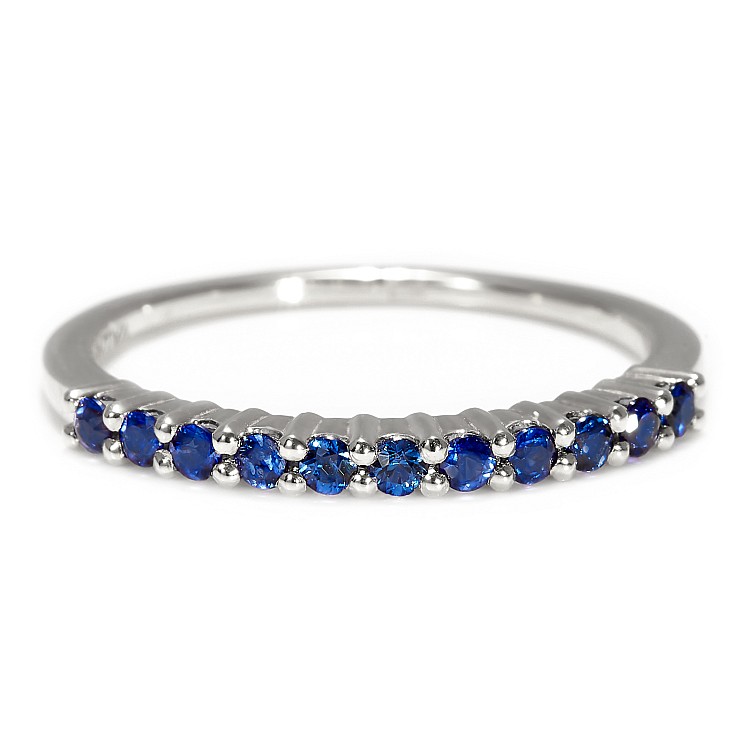 Inel Cadou din Aur cu Safire - model i018