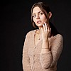 Inel cadou din Aur sau Platina cu Ametist si Diamante - model i122866