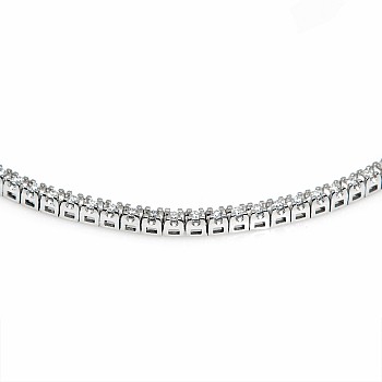 Colier Tennis din Aur cu Diamante - model col2894