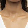 Pandantiv Three Stone din Aur cu Diamante incolore - model pan2056
