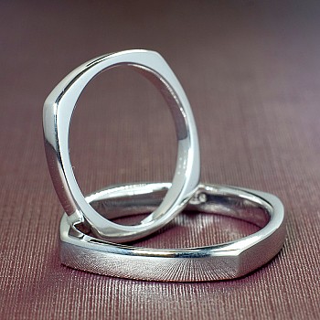 Verighete Princess din Aur 18k - model v025