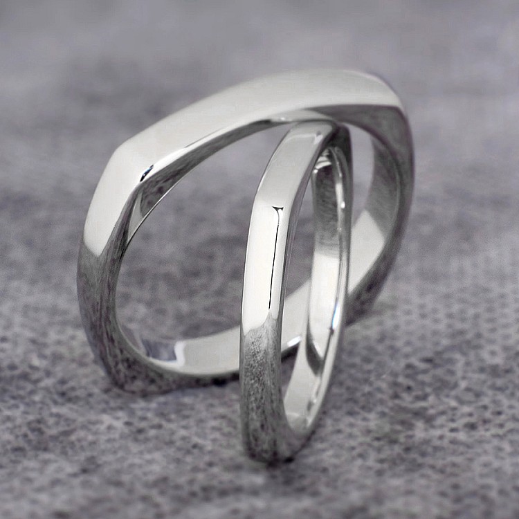 Verighete Princess din Aur 18k - model v025