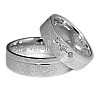 Verighete din Aur 18k sau Platina cu Diamante - model v088