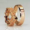 Verighete Vintage din Aur 18k sau Platina - model v11481