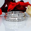 Verighete din Aur 18k sau Platina cu Diamant - model v229