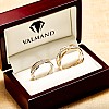 Verighete Model Nod Celtic din Aur 18k Bicolor - model v3981