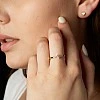 Inel de logodna din Aur 18k sau Platina cu Diamant 0.15ct - 0.25ct - model i060