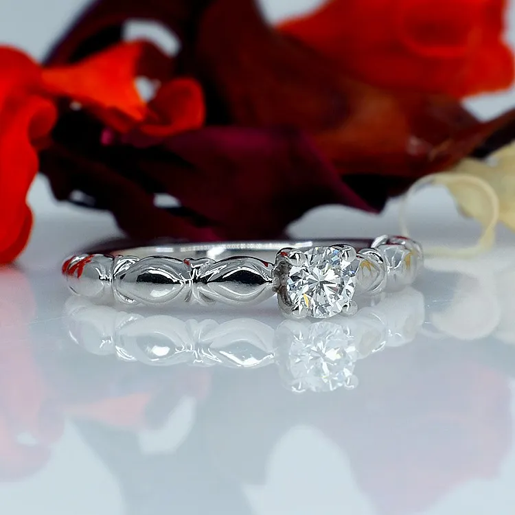 Inel de logodna din Aur sau Platina cu Diamant - model i121990