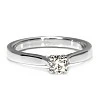 Inel de logodna din Aur 18k sau Platina cu Diamant Certificat GIA 0.30ct sau 0.40ct - model i122089