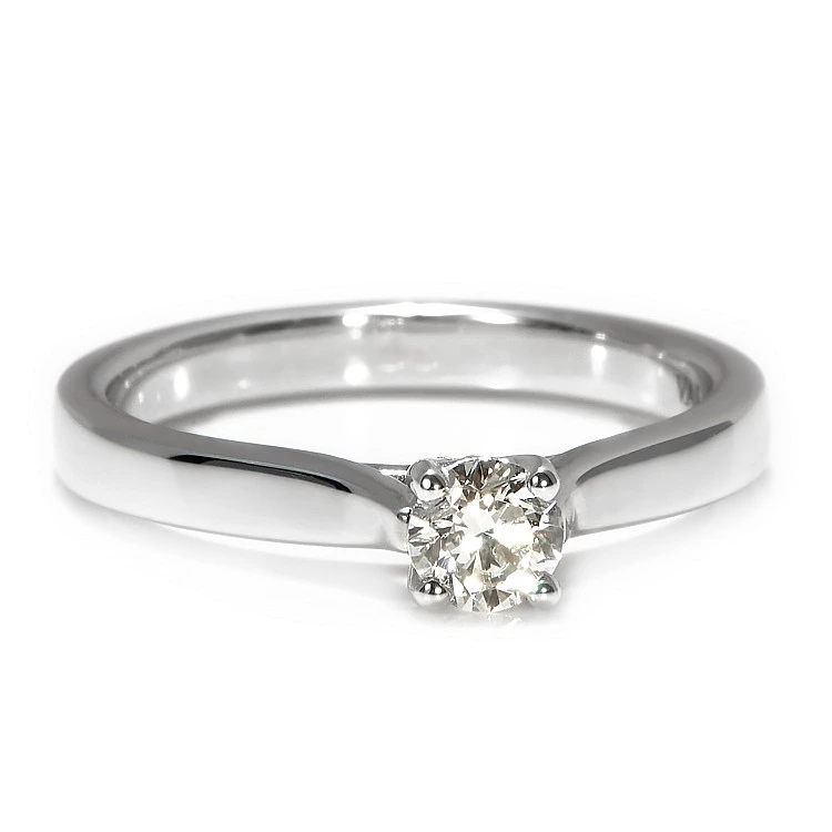 Inel de logodna din Aur 18k sau Platina cu Diamant Certificat GIA 0.30ct sau 0.40ct - model i122089