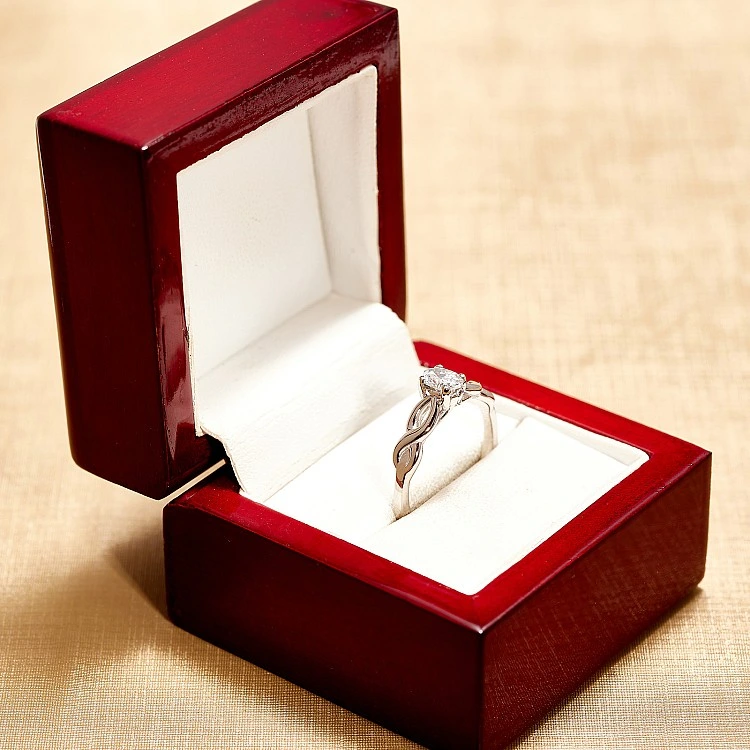 Inel de logodna din Aur 18k sau Platina cu Diamant Certificat GIA 1.00ct - model i122705