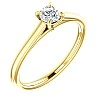Inel de logodna din Aur 18k sau Platina cu Diamant 0.15ct - 0.25ct - model i122969