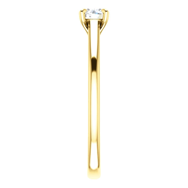 Inel de logodna din Aur 18k sau Platina cu Diamant 0.15ct - 0.25ct - model i122969
