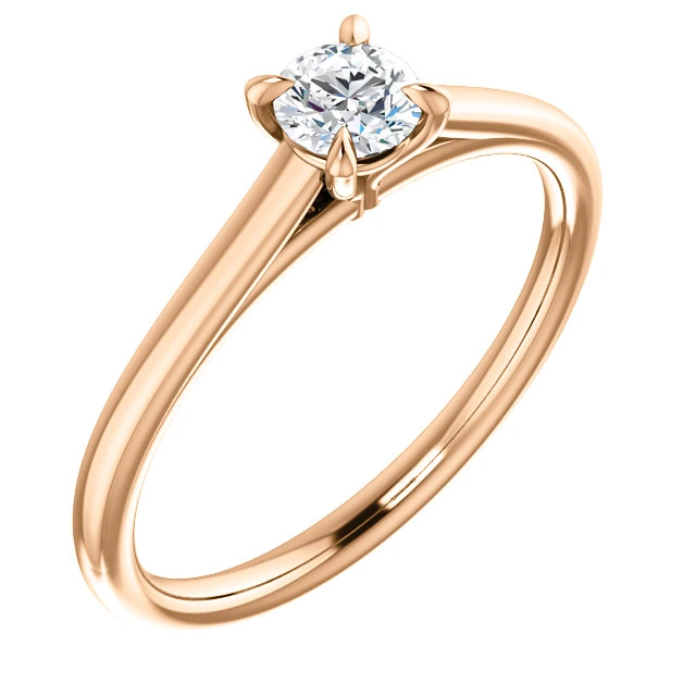 Inel de logodna din Aur 18k sau Platina cu Diamant 0.15ct - 0.25ct - model i122969