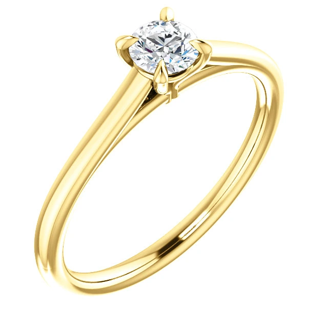 Inel de logodna din Aur 18k sau Platina cu Diamant 0.15ct - 0.25ct - model i122969