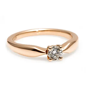 Inel de logodna din Aur 18K cu Diamant Briliant Certificat GIA - model i123018