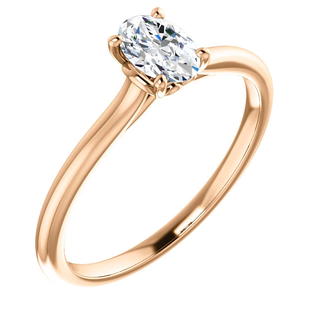 Inel de logodna din Aur 18k sau Platina cu Diamant Incolor Certificat GIA 0.30ct sau 0.40ct - model i123060