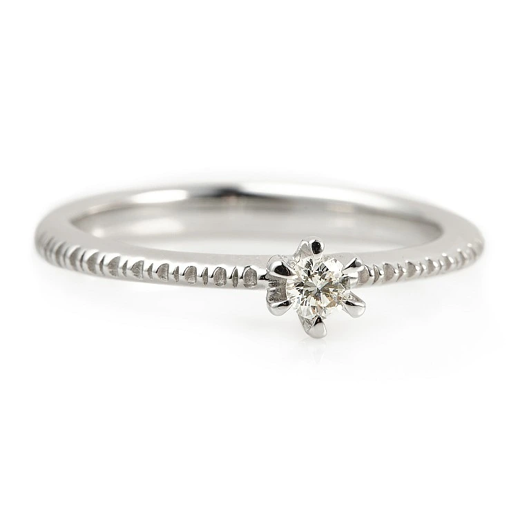 Inel de logodna din Aur 18k sau Platina cu Diamant 0.15ct - 0.25ct - model i220