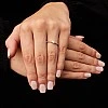 Inel de logodna din Aur 18k sau Platina cu Diamant 0.15ct - 0.25ct - model i220