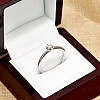 Inel de logodna din Aur 18k sau Platina cu Diamant 0.15ct - 0.25ct - model i220