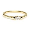 Inel de logodna din Aur 18k sau Platina cu Diamant Marquise Certificat GIA 0.30ct sau 0.40ct - model i575