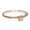 Inel de logodna din Aur 18k sau Platina cu Diamant Incolor 0.15ct - 0.25ct - model i71863