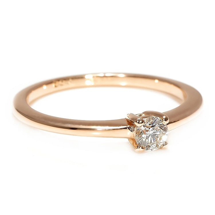 Inel de logodna din Aur 18k sau Platina cu Diamant Incolor 0.15ct - 0.25ct - model i71863
