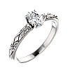 Inel de logodna din Aur 18k sau Platina cu Diamant Certificat GIA 0.30ct sau 0.40ct - model i71906