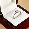 Inel de logodna din Aur model Inima cu Diamant 0.15ct - 0.25ct - model i1677