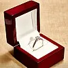 Inel de logodna din Aur 18k sau Platina cu Diamant Certificat GIA 0.30ct sau 0.40ct - model i1766v2
