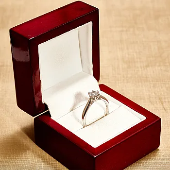 Inel de logodna din Aur 18k sau Platina cu Diamant Certificat GIA 0.30ct sau 0.40ct - model i1766v2