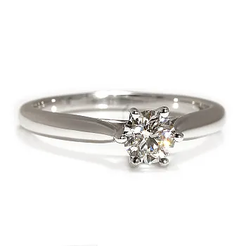 Inel de logodna din Aur 18k sau Platina cu Diamant Certificat GIA 0.30ct sau 0.40ct - model i1766v2