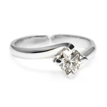 Inel de logodna din Aur 18k sau Platina cu Diamant Certificat GIA 0.30ct sau 0.40ct - model i2959