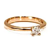 Inel de logodna din Aur cu Diamant Cushion Certificat GIA - model i3074