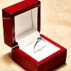 Inel de logodna din Aur 18k sau Platina cu Diamant Albastru 0.30ct - 0.50ct - model i319