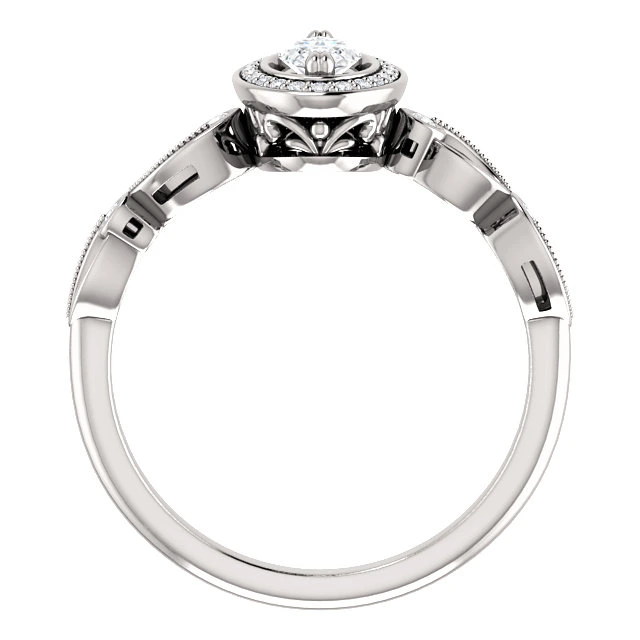 Inel de logodna din Aur 18k sau Platina cu Diamante - model i122240