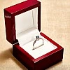 Inel Cadou din Aur 18k sau Platina cu Diamant Albastru si Diamante - model i122995