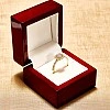 Inel de logodna Anturaj din Aur Galben 18k cu Diamant certificat IGI - model i1905