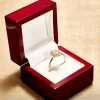 Inel de logodna Anturaj din Aur 18k sau Platina cu Diamant Para Certificat GIA 1.00ct - model i2989v2