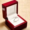 Inel de logodna Anturaj din Aur 18k sau Platina cu Diamant Emerald si Diamant Central Certificat GIA 0.50ct sau 0.70ct si Diamante secundare - model i4701